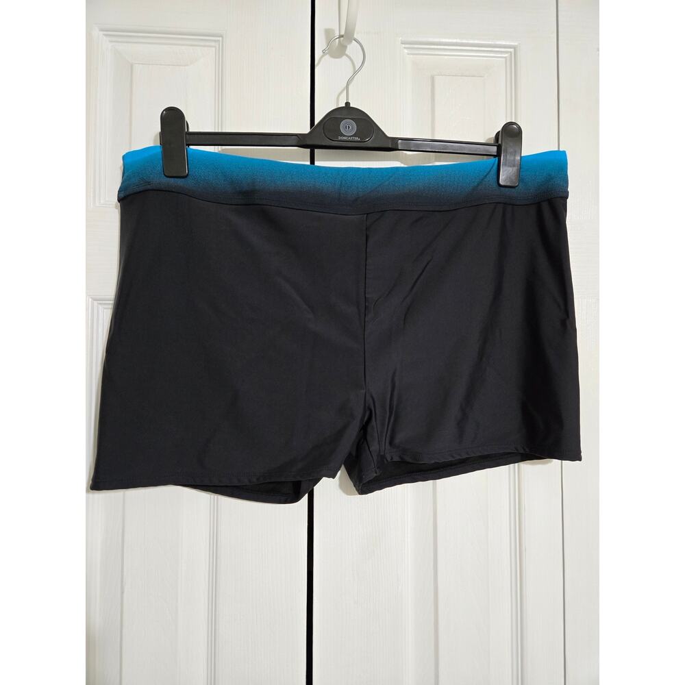 Unknown brand 3xl women's black swim shorts